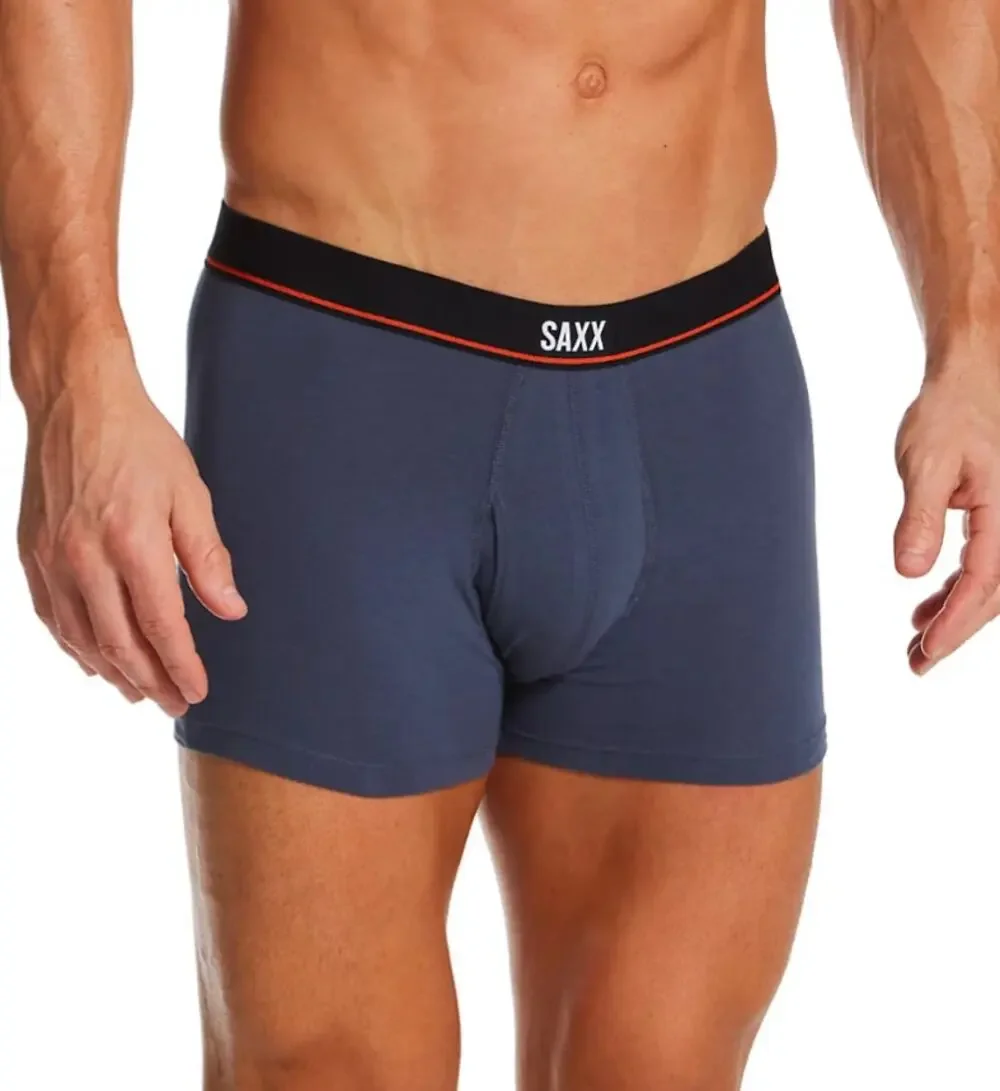 Saxx Men's Small 3 Pack Assorted Non-Stop Stretch Cotton Boxer Briefs C7-10